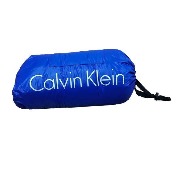 Calvin Klein Packable Puffer Jacket Vibrant Blue Size S - Picture 4 of 10